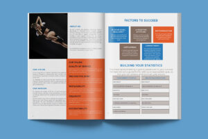 Book content designing for Graphic design portfolio